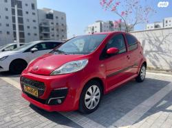 פיג'ו 107 Active ידני 1.0 (68 כ''ס) בנזין 2013 למכירה בנהריה
