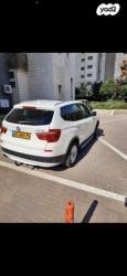 ב.מ.וו X3 4X4 XDRIVE28I אוט' 3.0 (258 כ''ס) בנזין 2012 למכירה בבאר יעקב