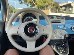 פיאט 500 My Pop דואולוג'יק 1.2 (69 כ"ס) בנזין 2015 למכירה ברמת גן