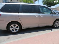 טויוטה סיינה XLE אוט' 8 מק' 3.5 (266 כ"ס) בנזין 2012 למכירה בביתר 