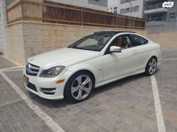 מרצדס C-Class קופה / קבריולט C250 Edition C אוט' 1.8 (204 כ''ס) בנזין 2013