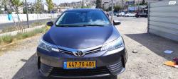 טויוטה קורולה Sun אוט' 1.6 (132 כ"ס) בנזין 2018 למכירה בירושלים