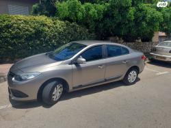 רנו פלואנס Comfort אוט' 1.6 (115 כ"ס) בנזין 2014 למכירה באזור תעסו