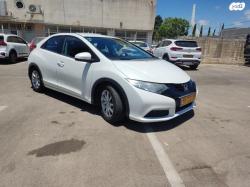 הונדה סיוויק האצ'בק החדשה Comfort אוט' 1.8 (142 כ''ס) בנזין 2014 למ