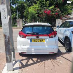 הונדה סיוויק סטיישן Tourer Comfort אוט' 1.8 (142 כ"ס) בנזין 2017 למכי