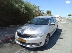 סקודה ראפיד Ambition הצ'בק אוט' 1.4 (125 כ"ס) בנזין 2018 למכירה במו