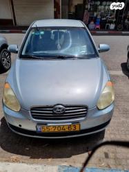 יונדאי אקסנט (עד 2012) GL אוט' 1.4 (97 כ''ס) בנזין 2008 למכירה בחדר