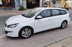 פיג'ו 308 Active SW סטיישן אוט' 1.2 (130 כ''ס) בנזין 2015 למכירה בפתח 