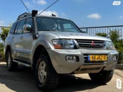 מיצובישי פג'רו ארוך 4X4 GLS אוט' דיזל 7 מק' 3.2 (160 כ''ס) דיזל 2001 