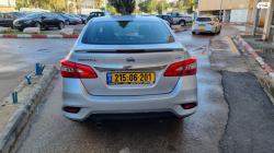 ניסאן סנטרה SR אוט' 1.8 (130 כ"ס) בנזין 2018 למכירה בפתח תקווה
