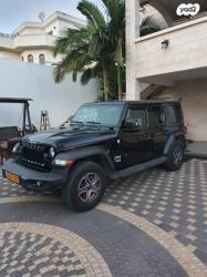ג'יפ / Jeep רנגלר ארוך 4X4 Unlimited Sport אוט' 2.0 (272 כ''ס) בנזין 2020 למ