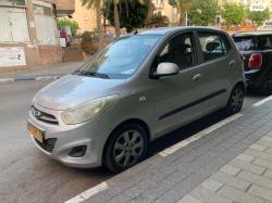 יונדאי i10 Inspire ידני 1.1 (69 כ''ס) בנזין 2011 למכירה בראשון לציו