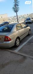 טויוטה קורולה Sun אוט' 1.6 (110 כ''ס) בנזין 2006 למכירה בירושלים