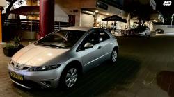 הונדה סיוויק האצ'בק החדשה Comfort אוט' 1.8 (140 כ''ס) בנזין 2011 למ