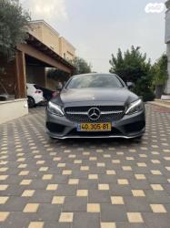 מרצדס C-Class קופה / קבריולט C300 AMG אוט' 2.0 (245 כ"ס) בנזין 2017 למכ