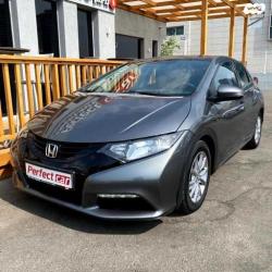 הונדה סיוויק האצ'בק החדשה Comfort אוט' 1.8 (142 כ''ס) בנזין 2015 למ