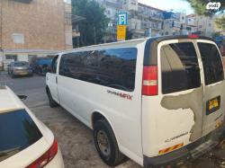 שברולט סוואנה ארוך אוט' דיזל + חלונות 6.6 (240 כ''ס) דיזל 2012 ל