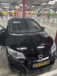 הונדה סיוויק האצ'בק החדשה Comfort אוט' 1.8 (142 כ''ס) בנזין 2017 למ
