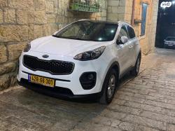 קיה ספורטז' Urban אוט' 1.6 (132 כ"ס) בנזין 2019 למכירה בירושלים
