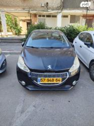 פיג'ו 208 Active אוט' 1.6 (120 כ"ס) בנזין 2014 למכירה בחולון