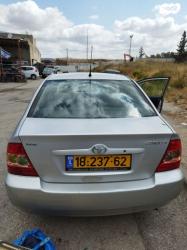 טויוטה קורולה Sun אוט' 1.6 (110 כ''ס) בנזין 2007 למכירה בקצרין
