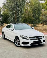 מרצדס C-Class קופה / קבריולט C200 AMG אוט' 2.0 (184 כ"ס) בנזין 2017 למכ