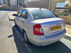 יונדאי אקסנט (עד 2012) GL אוט' 1.4 (97 כ''ס) בנזין 2008 למכירה בבית