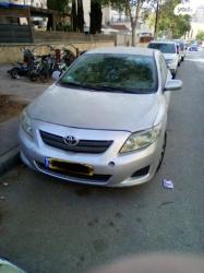 טויוטה קורולה Sun רובוטית 1.6 (124 כ"ס) בנזין 2008 למכירה בירוש