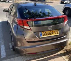 הונדה סיוויק האצ'בק החדשה Comfort אוט' 1.8 (142 כ''ס) בנזין 2013 למ