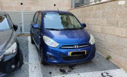 יונדאי i10 Inspire ידני 1.1 (69 כ''ס) בנזין 2013 למכירה בירושלים