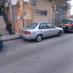 טויוטה קורולה GLI אוט' 1.6 (99-02)- 110 כ"ס בנזין 2001 למכירה בירוש