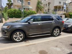 פורד אקספלורר Limited אוט' 7 מק' 3.5 (290 כ''ס) בנזין 2018 למכירה בח