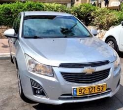 שברולט קרוז LT סדאן אוט' 1.6 (117 כ"ס) בנזין 2013 למכירה בפתח תק