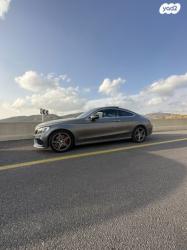 מרצדס C-Class קופה / קבריולט C300 AMG אוט' 2.0 (245 כ"ס) בנזין 2017 למכ