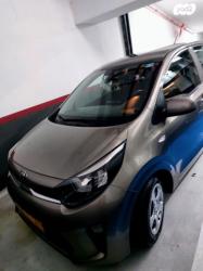 קיה פיקנטו LX אוט' 1.2 (84 כ"ס) בנזין 2019 למכירה בחולון