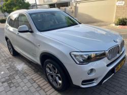 ב.מ.וו X3 4X4 XDRIVE28I X-Line אוט' 2.0 (245 כ''ס) בנזין 2016 למכירה בראש ה
