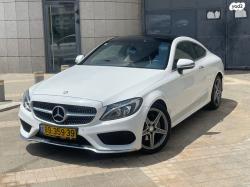 מרצדס C-Class קופה / קבריולט C200 AMG אוט' 2.0 (184 כ"ס) בנזין 2017 למכ