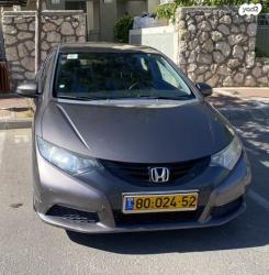 הונדה סיוויק האצ'בק החדשה Comfort אוט' 1.8 (142 כ''ס) בנזין 2013 למ