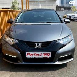 הונדה סיוויק האצ'בק החדשה Comfort אוט' 1.8 (142 כ''ס) בנזין 2015 למ