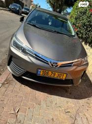 טויוטה קורולה Sun אוט' 1.6 (132 כ"ס) בנזין 2017 למכירה בפתח תקוו