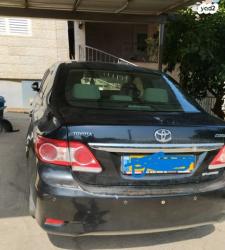 טויוטה קורולה GLI אוט' 1.6 (124 כ''ס) בנזין 2012 למכירה במנחמיה