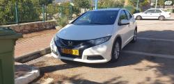 הונדה סיוויק האצ'בק החדשה Comfort אוט' 1.8 (142 כ''ס) בנזין 2014 למ