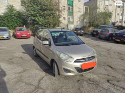 יונדאי i10 Inspire ידני 1.1 (69 כ''ס) בנזין 2011 למכירה בירושלים