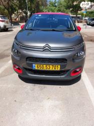 סיטרואן C3 Shine PK אוט' 1.2 (110 כ"ס) בנזין 2019 למכירה בתל אביב יפ