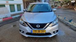 ניסאן סנטרה SR אוט' 1.8 (130 כ"ס) בנזין 2018 למכירה בפתח תקווה