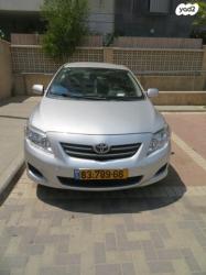 טויוטה קורולה GLI רובוטית 1.6 (124 כ"ס) בנזין 2009 למכירה בירוש