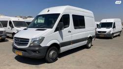 מרצדס ספרינטר מסחרי 516 קצר/גבוה אוט' דיזל 2.1 (163 כ''ס) דיזל 