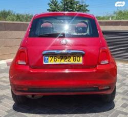 פיאט 500 Pop Sky אוט' 1.2 (69 כ"ס) בנזין 2016 למכירה בראשון לציון