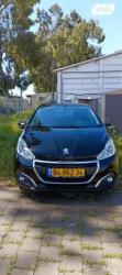 פיג'ו 208 Active Pro אוט' 1.2 (110 כ"ס) בנזין 2016 למכירה בחולון