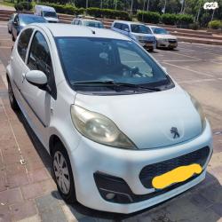 פיג'ו 107 Active אוט' 1.0 (68 כ''ס) בנזין 2013 למכירה באשדוד